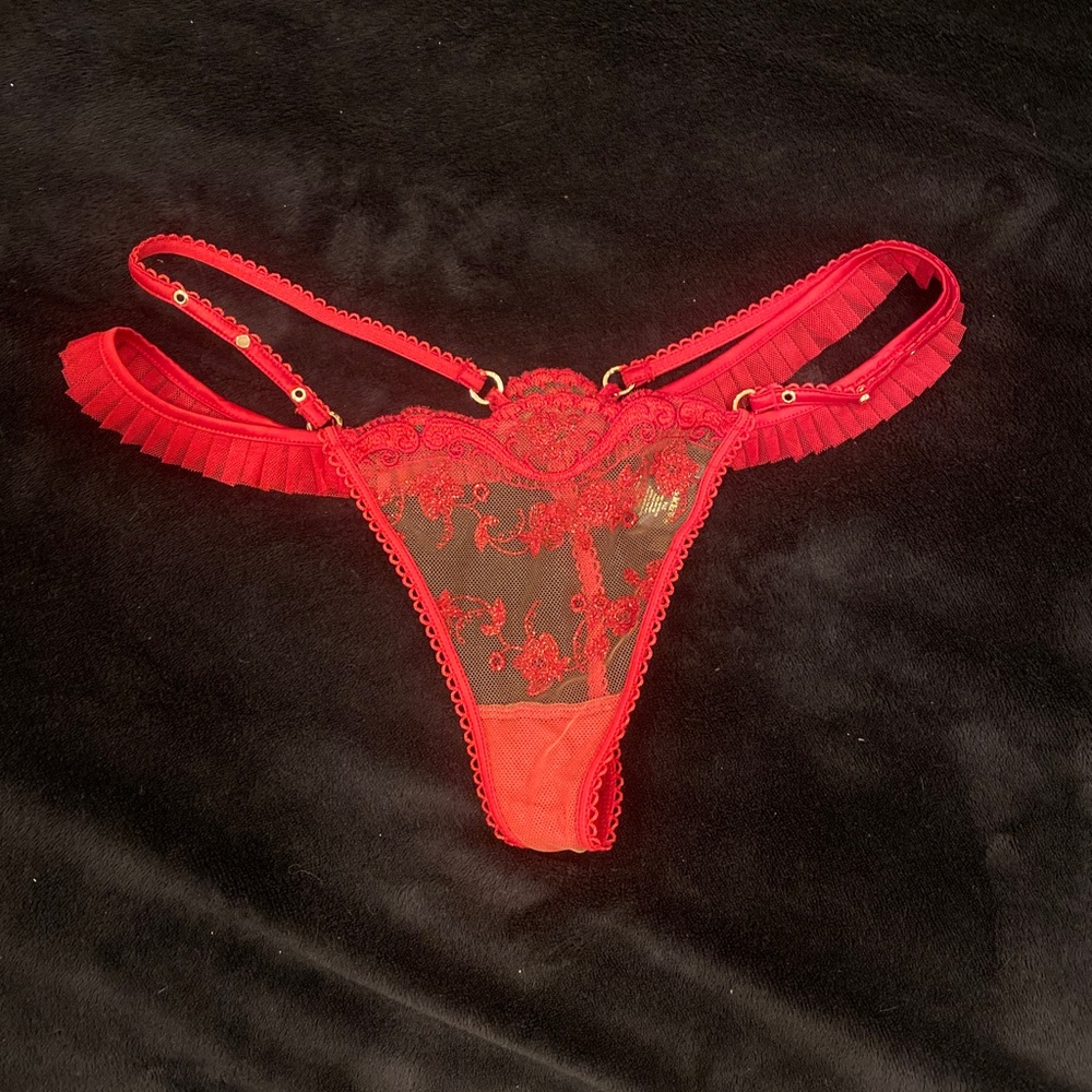 Honey Birdette Frida Thong size S